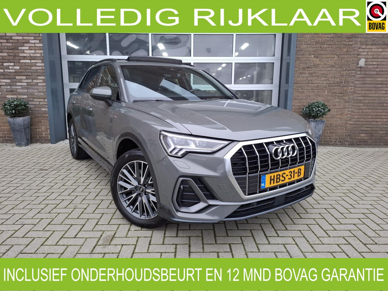 Audi Q3 - 45 TFSI e S edition Panorama/19INCH/trekhaak - AutoWereld.nl