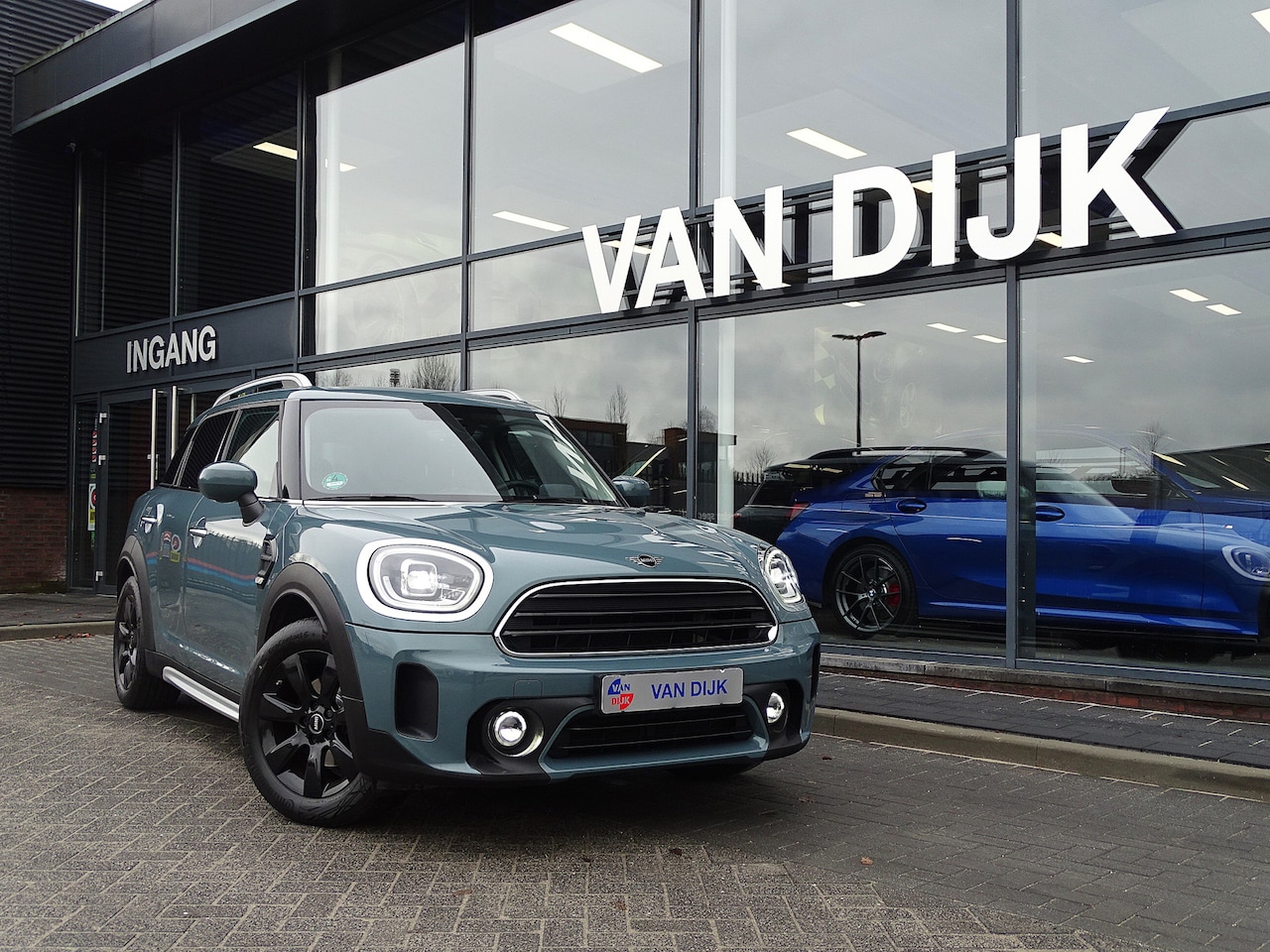 MINI Countryman - Mini 1.5 Bus. Ed. Afn.Trekhaak Led Head-up Nav.Plus Apple Carplay Sportstoelen 17" LM Velg - AutoWereld.nl