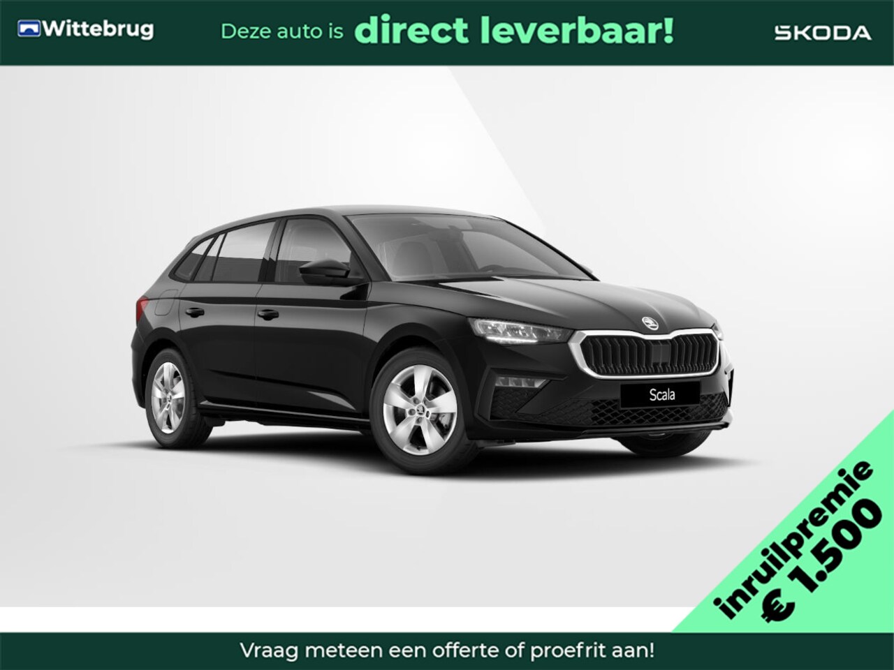 Skoda Scala - 1.0 TSI Selection 1500,- Euro inruilpremie / Image pakket / Travel Assist / Adaptive Cruis - AutoWereld.nl