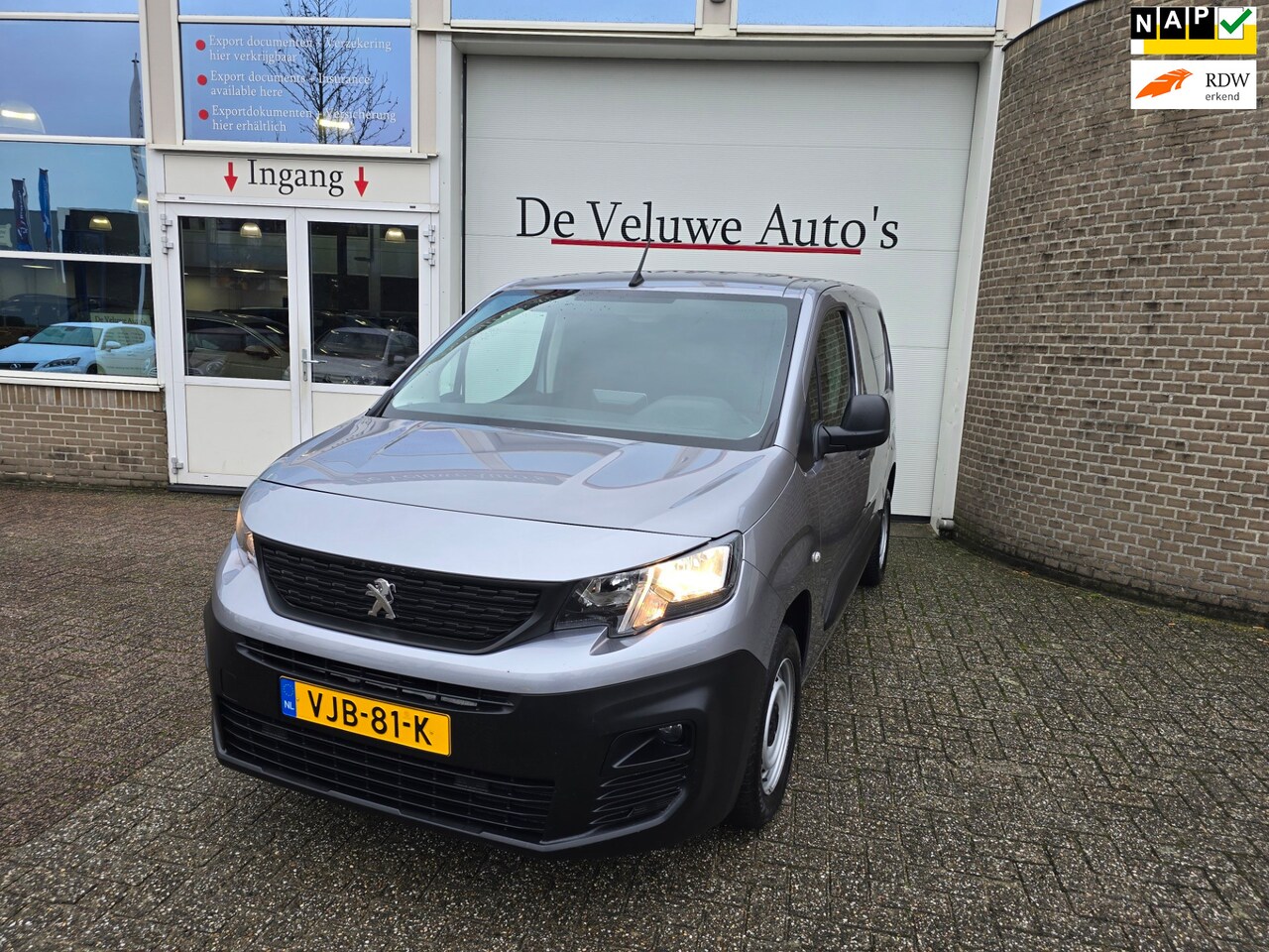 Peugeot Partner - 1.5 BlueHDI Premium 1 eigenaar - AutoWereld.nl