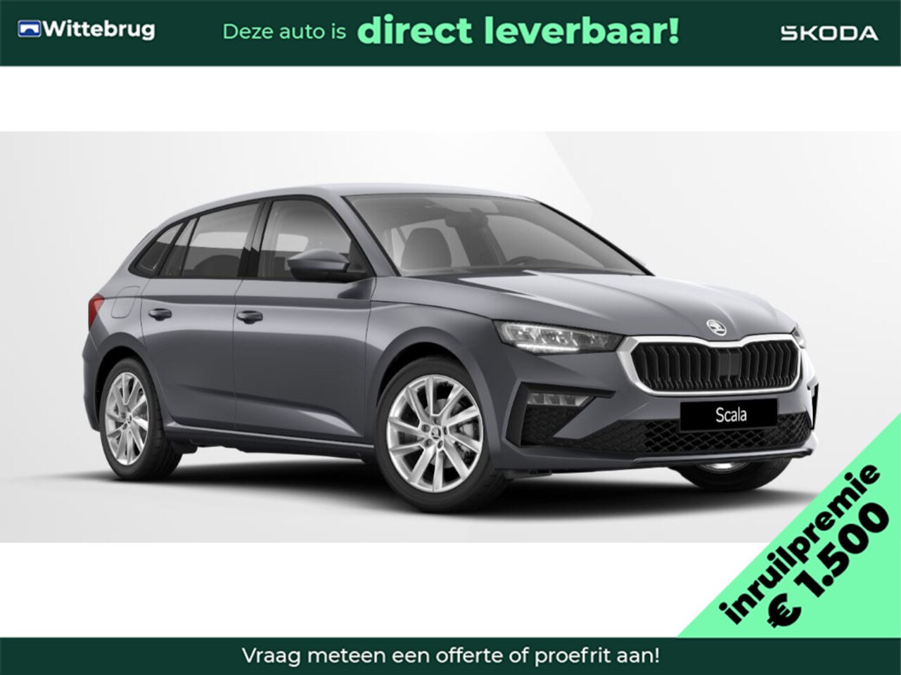 Skoda Scala - 1.0 TSI Selection 1500,- Euro inruilpremie / Navigatie pakket / Image pakket - AutoWereld.nl