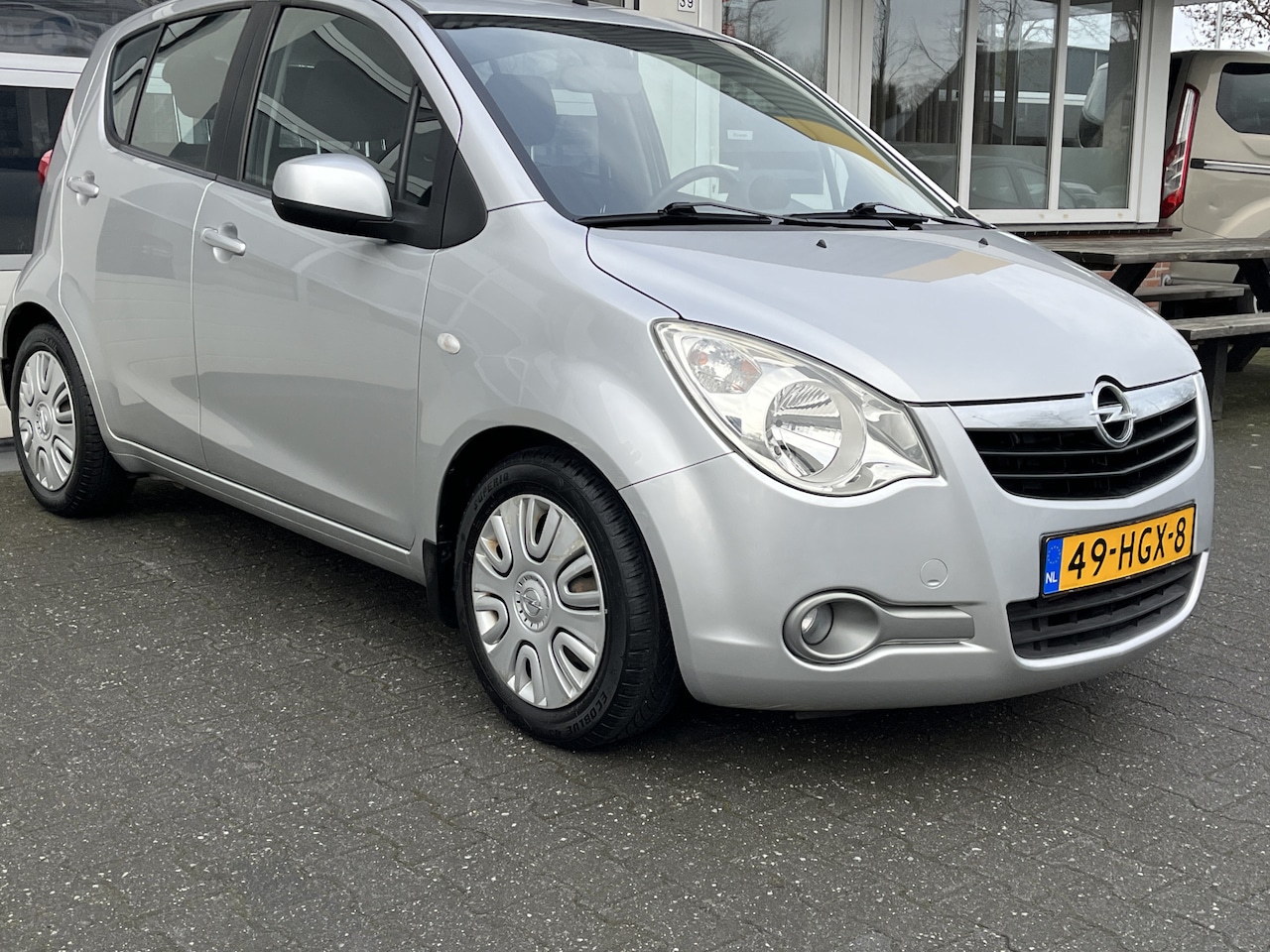 Opel Agila - 1.2 Enjoy 1e eigenaar Airco Trekhaak - AutoWereld.nl