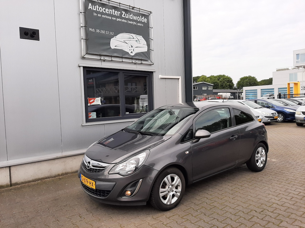 Opel Corsa - 1.4-16V airco leer stoel verwarming lmv - AutoWereld.nl