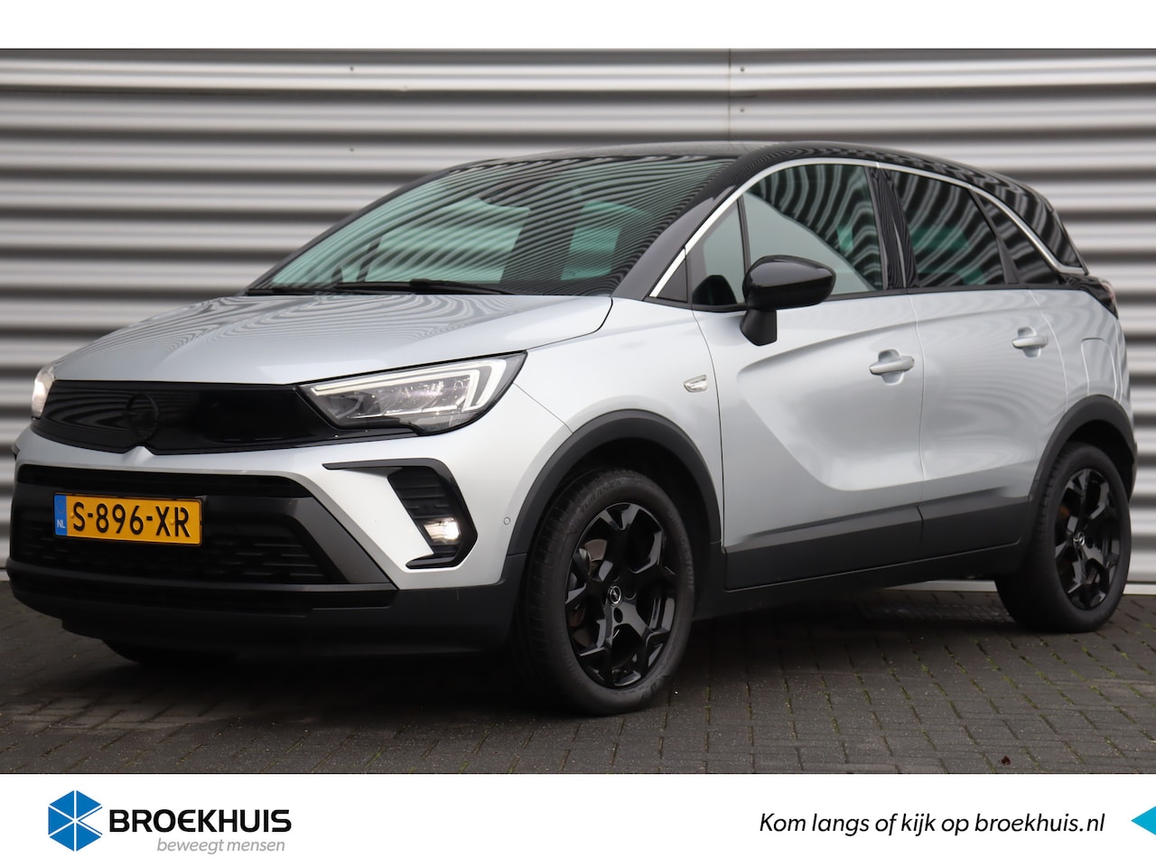 Opel Crossland - 1.2 TURBO 110PK GS-LINE LEVEL 4 / NAVI / LEDER / CLIMA / AGR / 17" LMV / CAMERA / KEYLESS - AutoWereld.nl