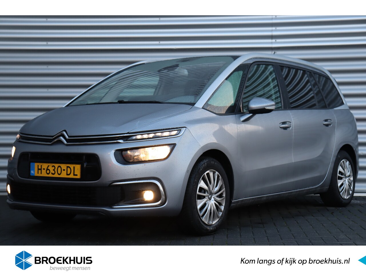 Citroën Grand C4 SpaceTourer - 1.2 PURETECH 130PK 7-ZITS SHINE / NAVI / CLIMA / LED / PDC / 17" LMV / CAMERA / KEYLESS / - AutoWereld.nl