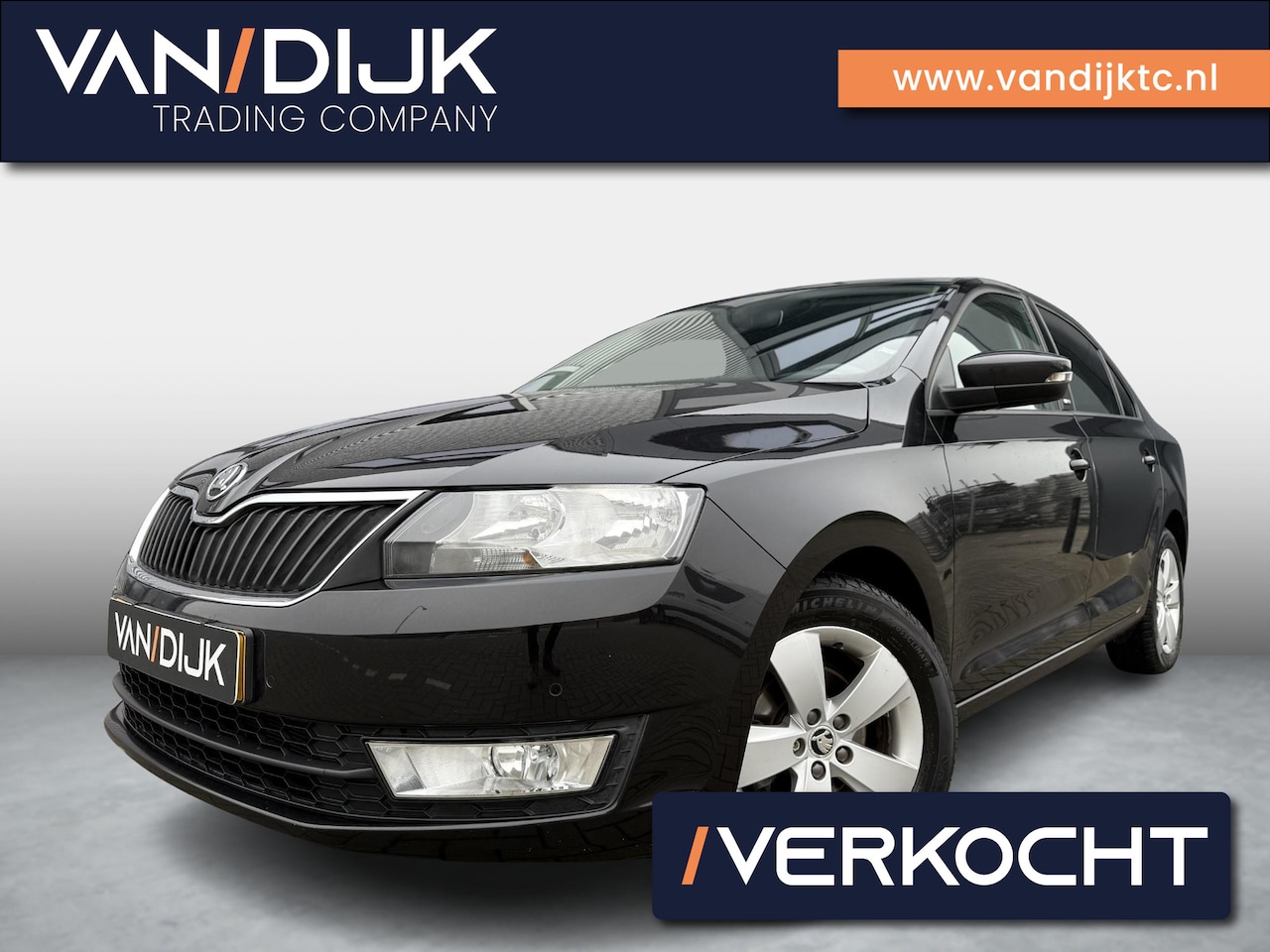 Skoda Rapid - 1.2 TSI Greentech JOY ✓Facelift Model ✓Navigatie ✓Alcantara ✓Stoelverwarming ✓Climate ✓Cru - AutoWereld.nl