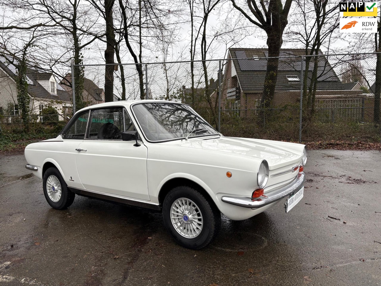 Fiat 850 - COUPE VIGNALE Uniek, slechts 45 geregistreerd in Europa - AutoWereld.nl