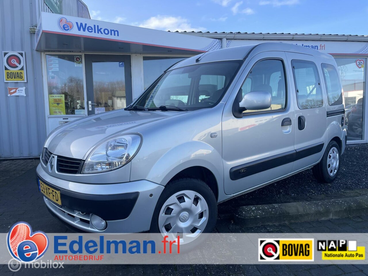 Renault Kangoo - combi 1.6-16V Expression | NAP + APK | NETJES - AutoWereld.nl