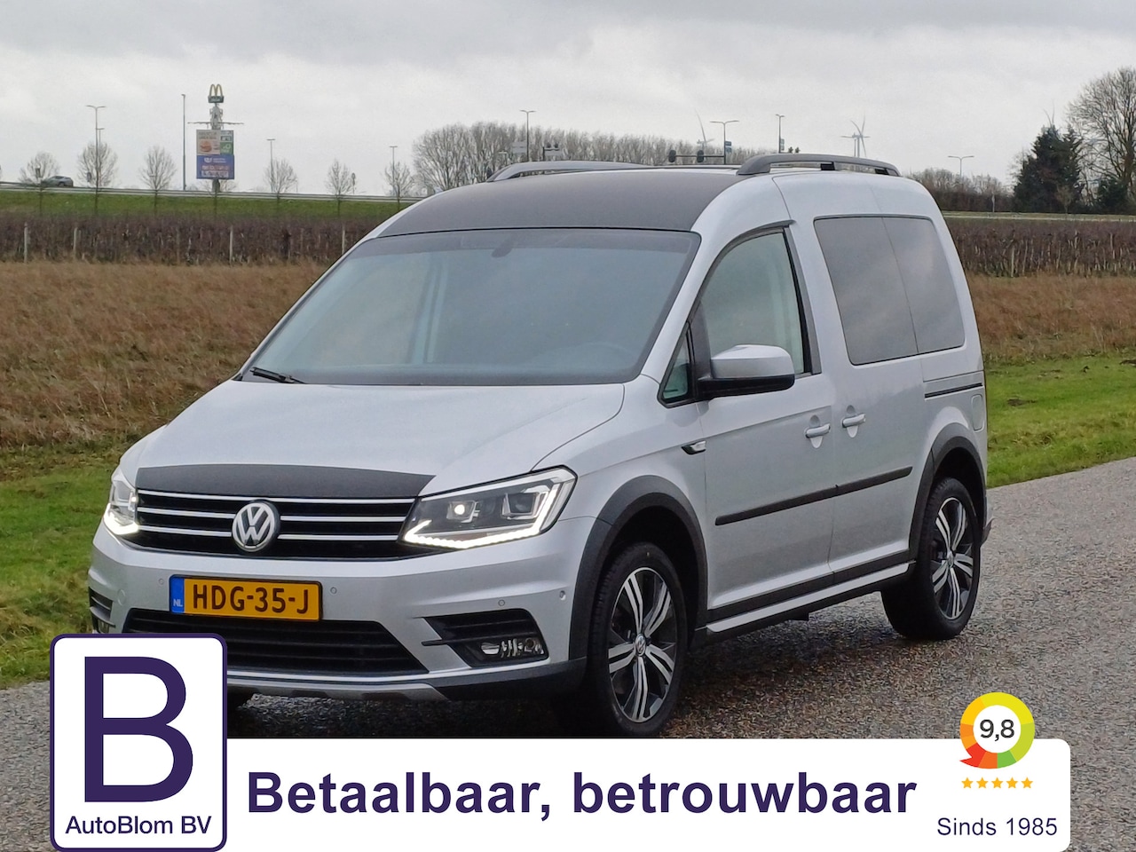 Volkswagen Caddy - 1.4 TSI Alltrack /Standkachel/Airco/Park ass/Cruise/Stoelverw/ - AutoWereld.nl