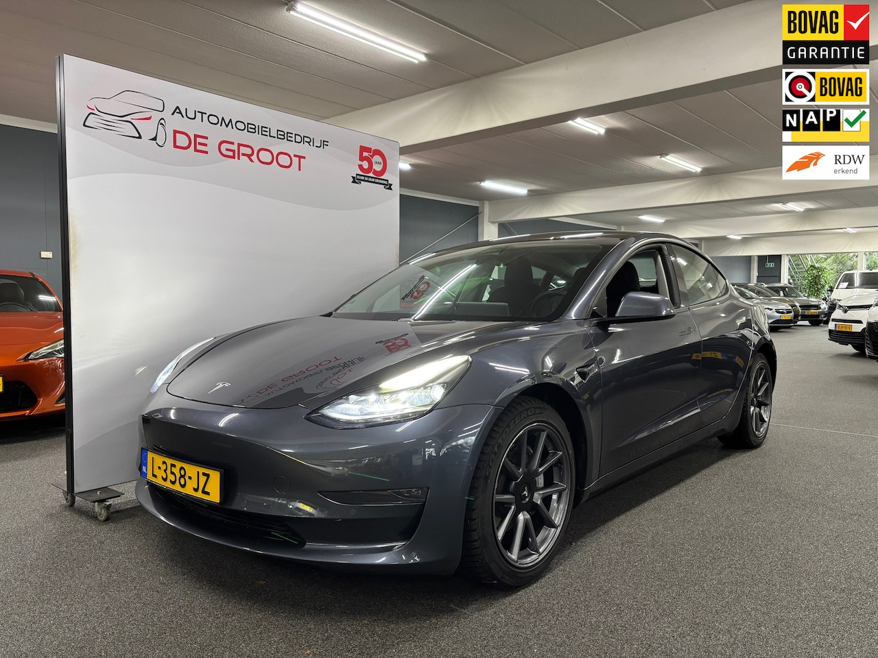 Tesla Model 3 - Long Range RWD Long Range AWD 75 kWh/ Eerste eigenaar, Acceleration boost - AutoWereld.nl