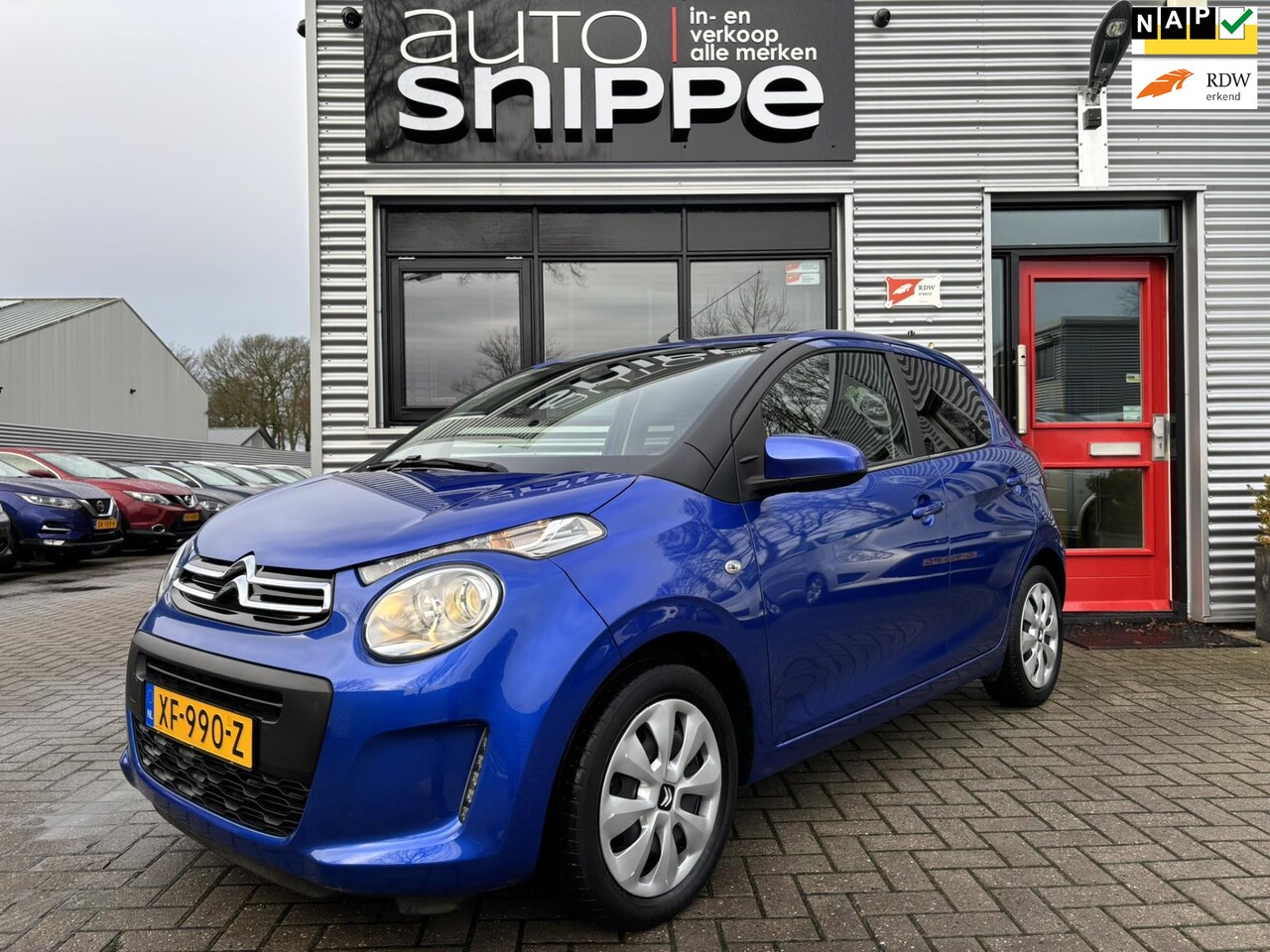 Citroën C1 - 1.0 VTi Feel -AIRCO-BLUETOOTH-5 DEURS-ISOFIX-ORIGINEEL NEDERLANDS!-1STE EIGENAAR!-61.088 K - AutoWereld.nl