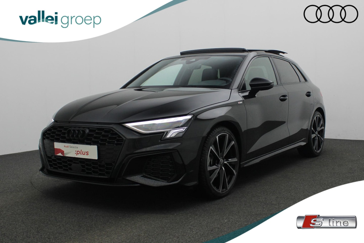 Audi A3 Sportback - 35 TFSI 150PK S-tronic S edition / S-Line | Pano | Navi | Full LED | Zwart optiek | Apple - AutoWereld.nl