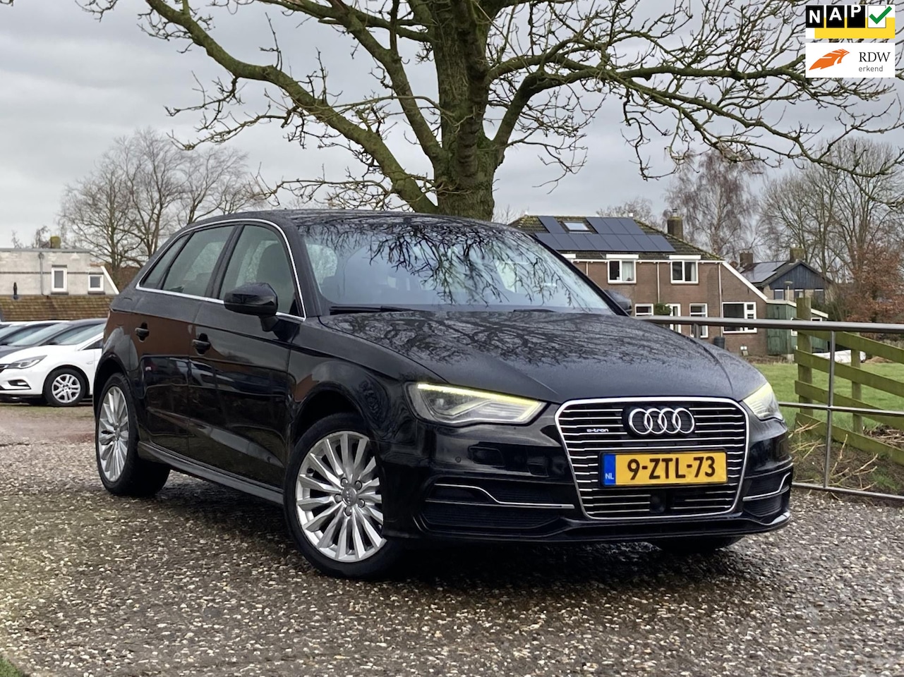 Audi A3 Sportback - 1.4 e-tron PHEV | Leder + Xenon + Navi + Clima + Cruise nu €11.975,-!! - AutoWereld.nl