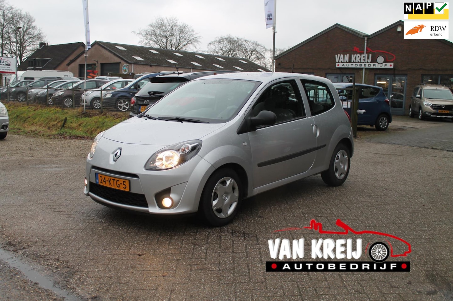 Renault Twingo - 1.2-16V Authentique 1.2-16V Authentique, Airco, CV, 59383km+NAP - AutoWereld.nl