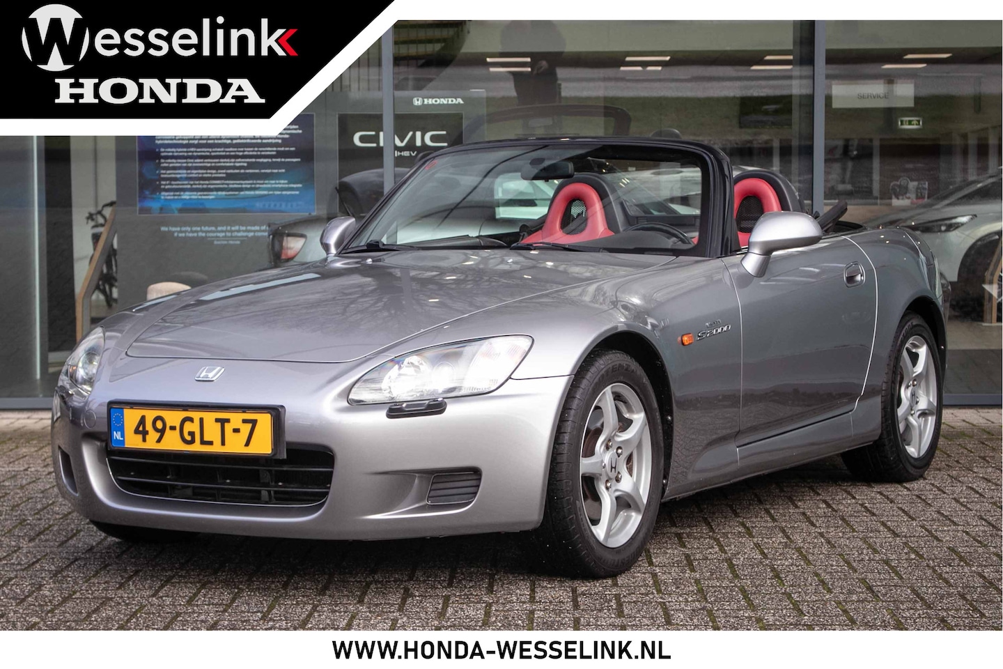 Honda S2000 - 2.0i - All in rijklaarprijs | Hardtop | Onderhouden auto. - AutoWereld.nl