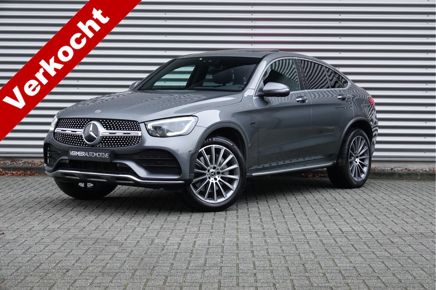 Mercedes-Benz GLC-klasse Coupé - 300e 4MATIC Premium Plus | Schuifdak | Memory | Burmester | 360 Cam | - AutoWereld.nl