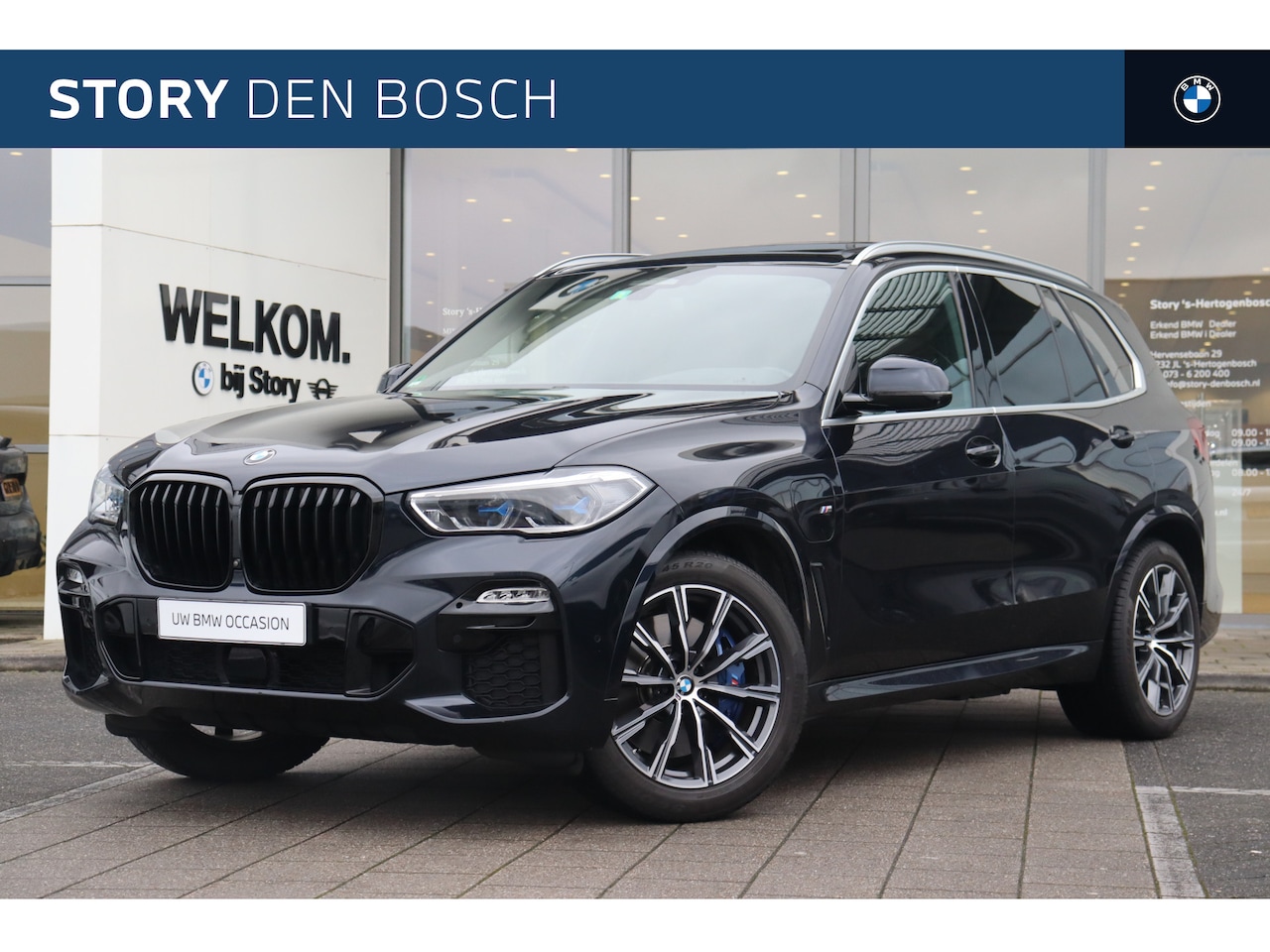 BMW X5 - xDrive45e High Executive M Sport Automaat / Panoramadak / Adaptive Air Suspension / Stoelv - AutoWereld.nl