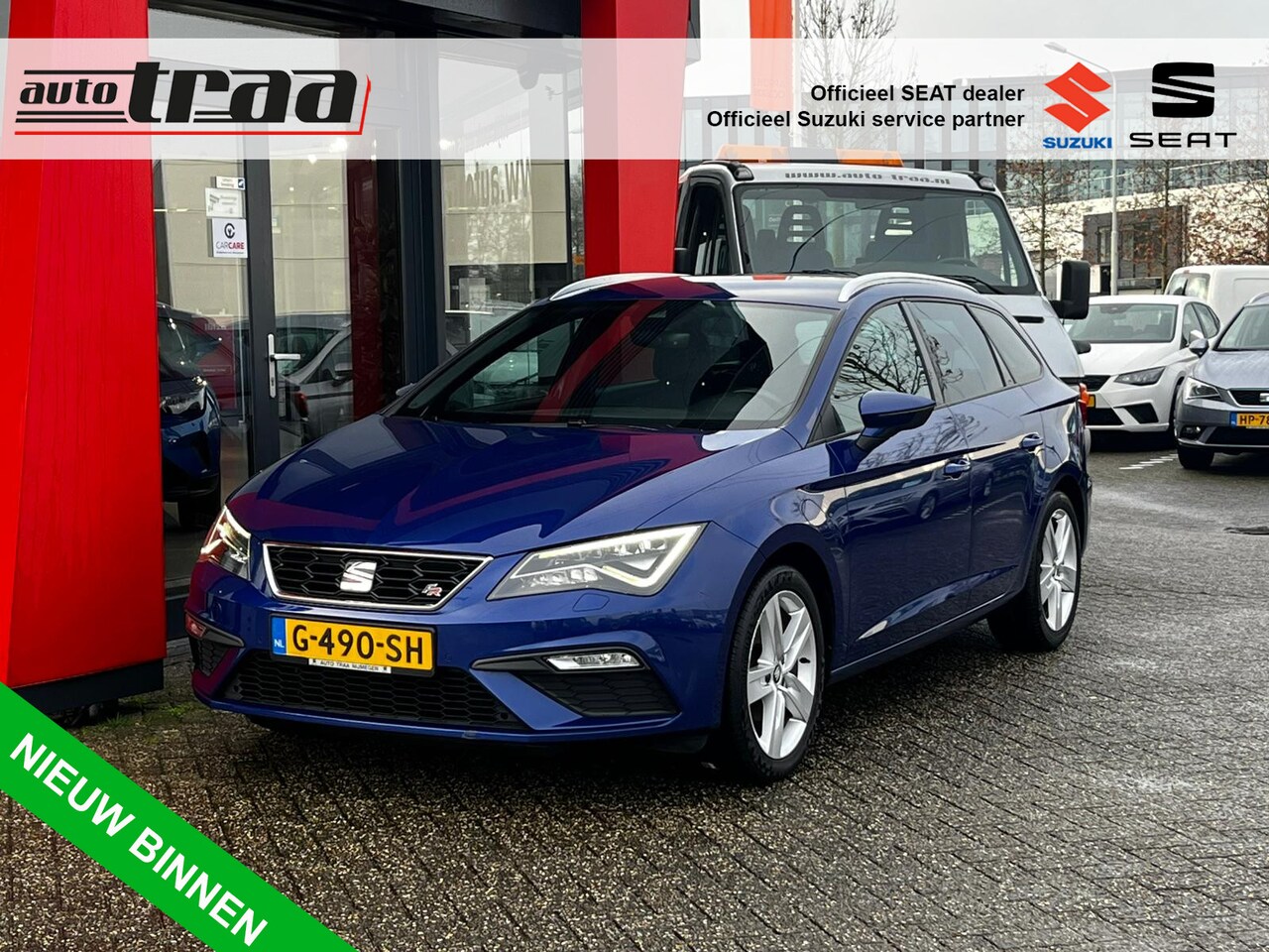 Seat Leon ST - 1.0 TSI FR Ultimate Edition / TREKHAAK / BEATS AUDIO / KEYLESS / - AutoWereld.nl