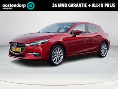 Mazda 3 - 3 2.0 SkyActiv-G 120 SkyLease GT | lederen bekleding | Licht metalen velgen | Navigatie |