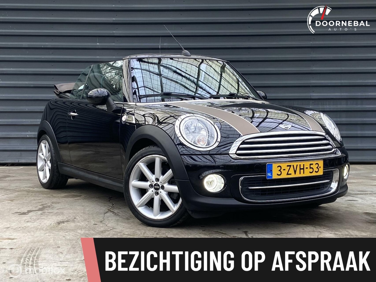 MINI Cabrio - 1.6 Cooper Highgate / LEER / DEALER ONH / NAVI ! - AutoWereld.nl