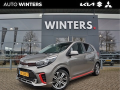 Kia Picanto - 1.0 T-GDI GT-Line 100pk Navi+BT+Cam Ecc-Airco Leder Keyless Stoel+Stuurverw. 16''LMV 7 jr.