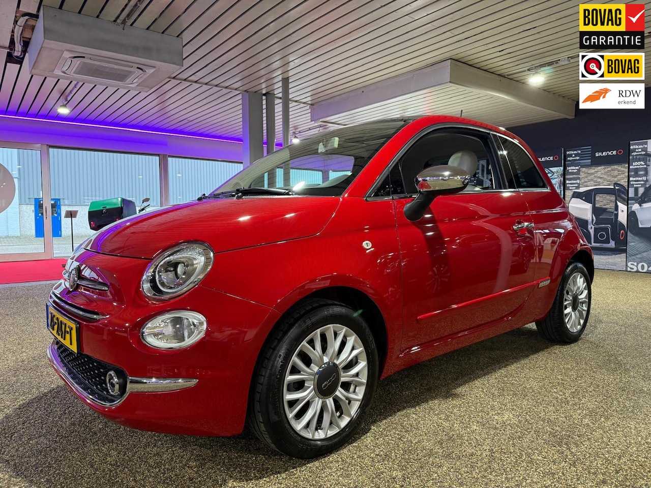 Fiat 500 - 1.2 Lounge Panorama - PDC - AutoWereld.nl