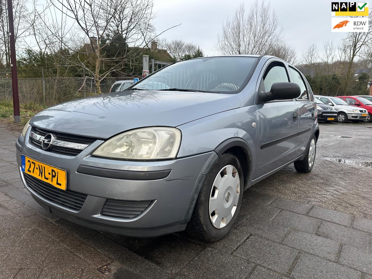 Opel Corsa - 5 deurs Airco. trekhaak - AutoWereld.nl