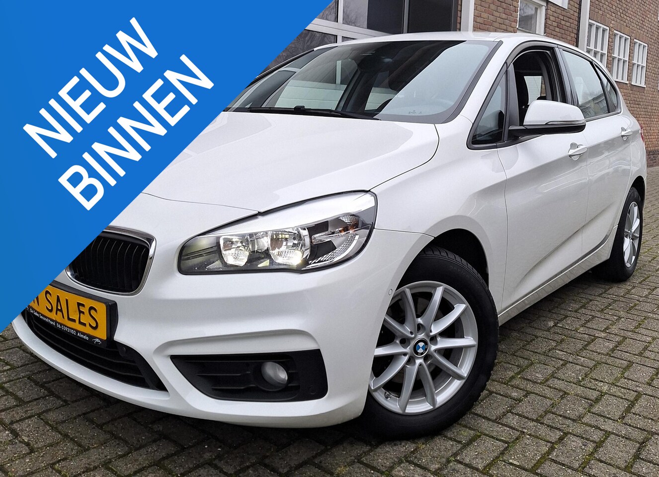 BMW 2-serie Active Tourer - 218i Executive bj.2016 WIT Veel Opties Lage KM TOPSTAAT - AutoWereld.nl