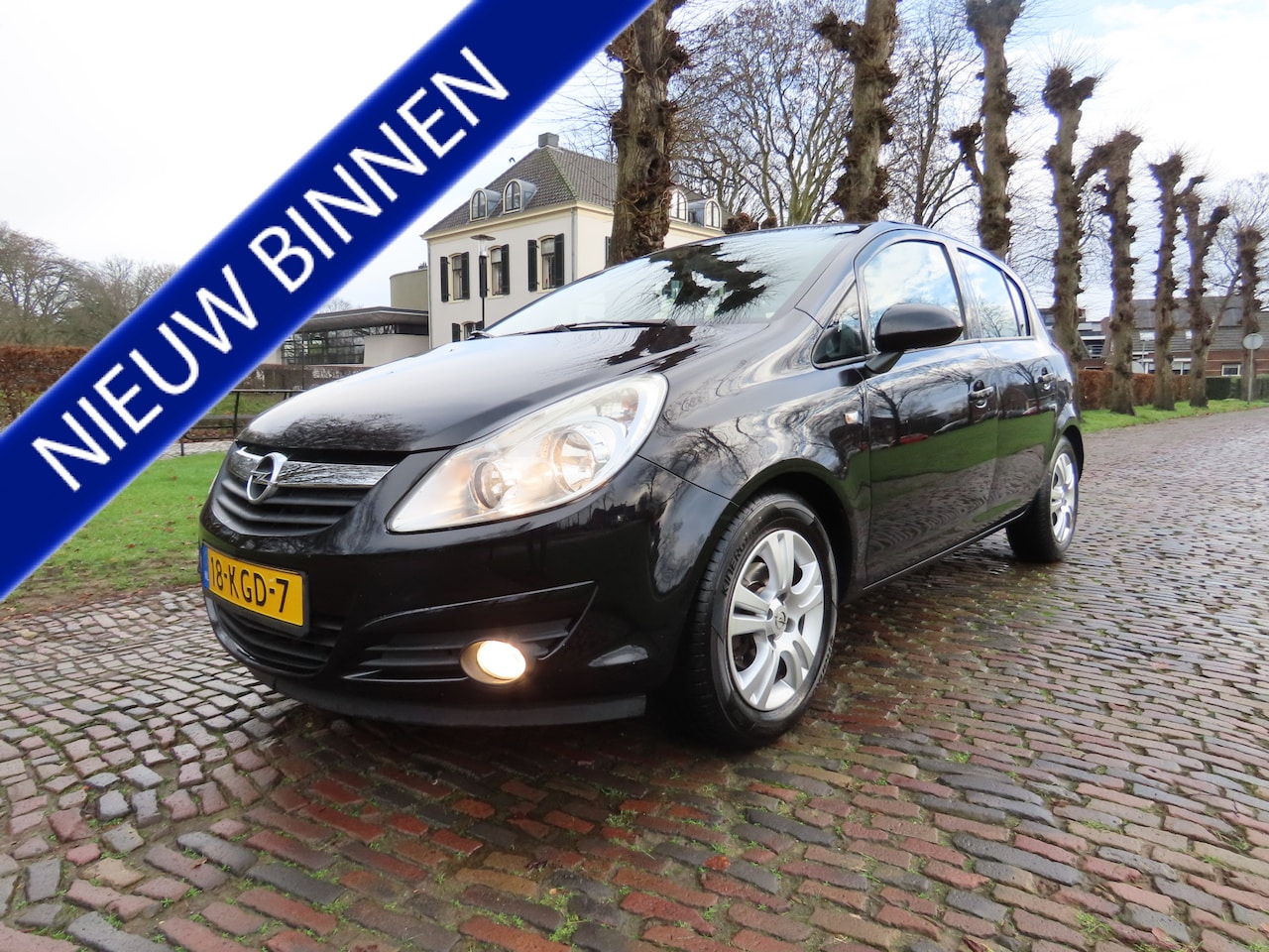 Opel Corsa - 1.4-16V Enjoy Airco Cruisecontrol 5 Drs Stuurbekrachtiging Isofix Lm Velgen - AutoWereld.nl