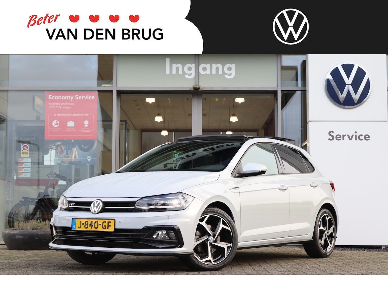 Volkswagen Polo - 1.0 TSI 115 pk Highline R-Line | Panoramadak | Camera | Keyless | LED | Climatronic | App - AutoWereld.nl