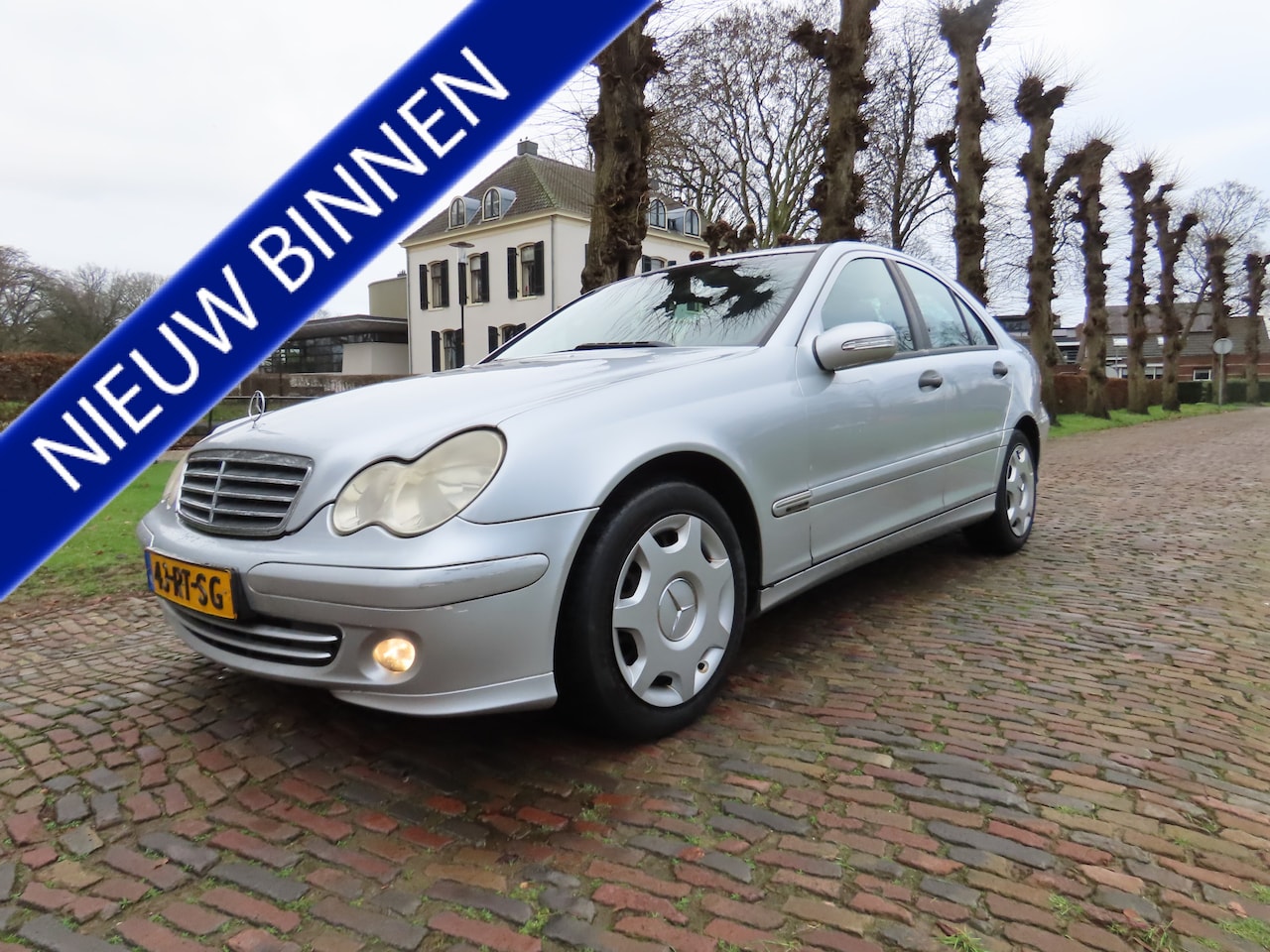 Mercedes-Benz C-klasse - 180 K. Classic Ecc Cruisecontrol 6 Bak Navigatie Isofix Trekhaak - AutoWereld.nl