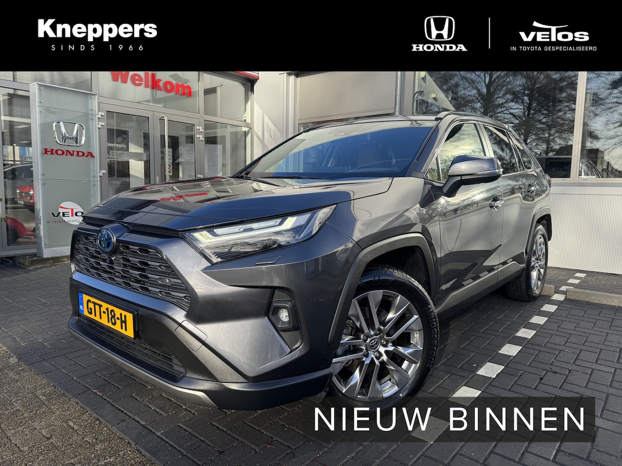 Toyota RAV4 - 2.5 Hybrid AWD Executive Premium Stoel verwarmd + koeling, Dodehoekdetectie, Elek.stoelen - AutoWereld.nl