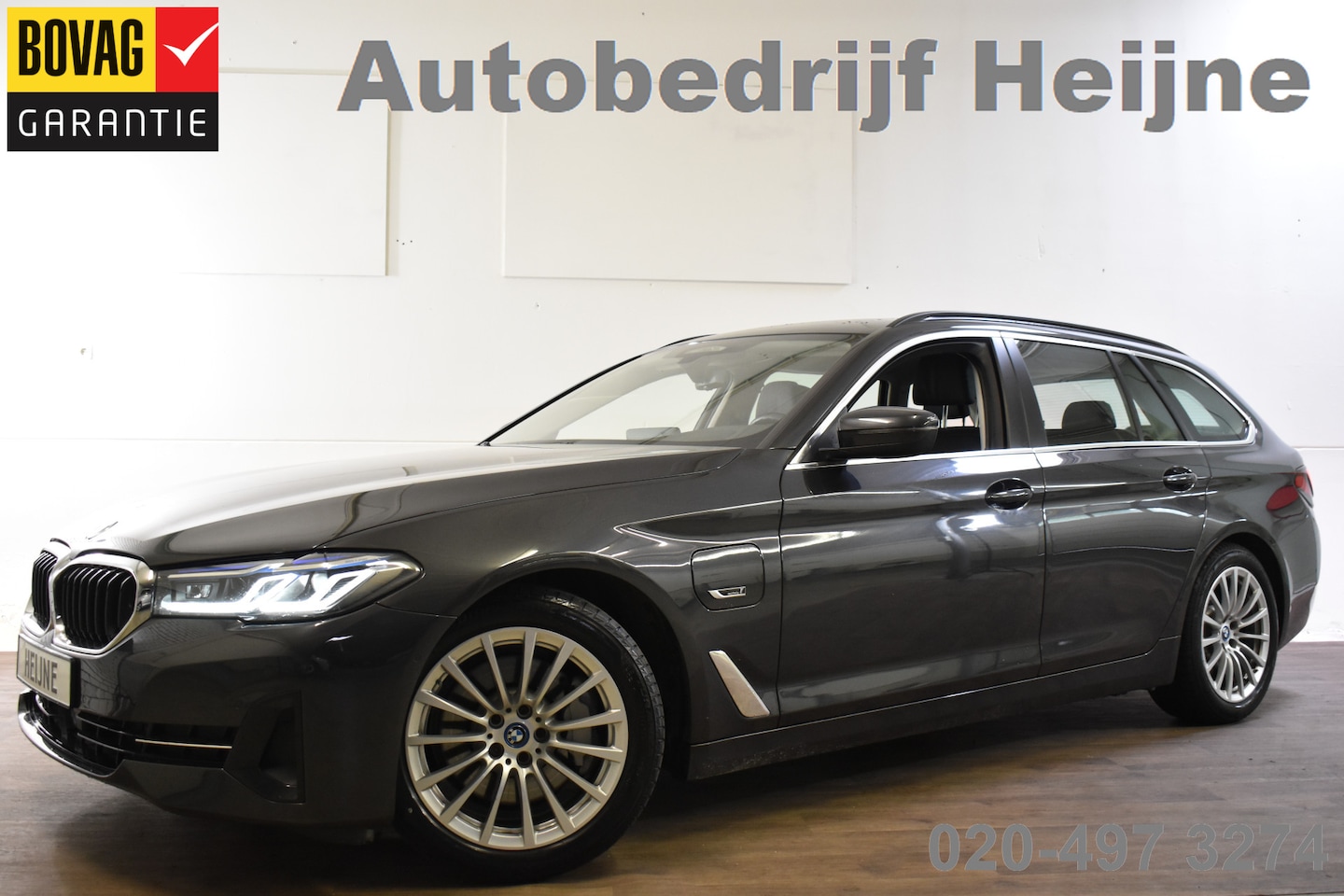 BMW 5-serie Touring - 520e BUSINESS EDITION PLUS LEDER/HEAD-UP/HARMAN-KARDON - AutoWereld.nl