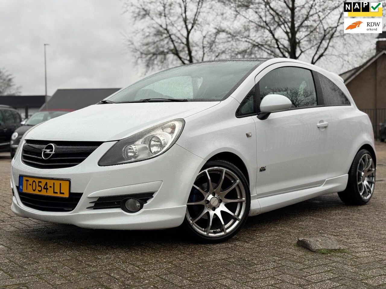 Opel Corsa - 1.4-16V OPC LINE 101PK STUUR/STOELVERW. APPLE CARPLAY - AutoWereld.nl