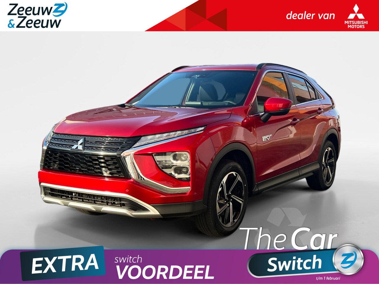 Mitsubishi Eclipse Cross - 2.4 PHEV Intense+ | €8.500,- VOORRAAD KORTING! | Achteruitrijcamera | Parkeersensoren | El - AutoWereld.nl