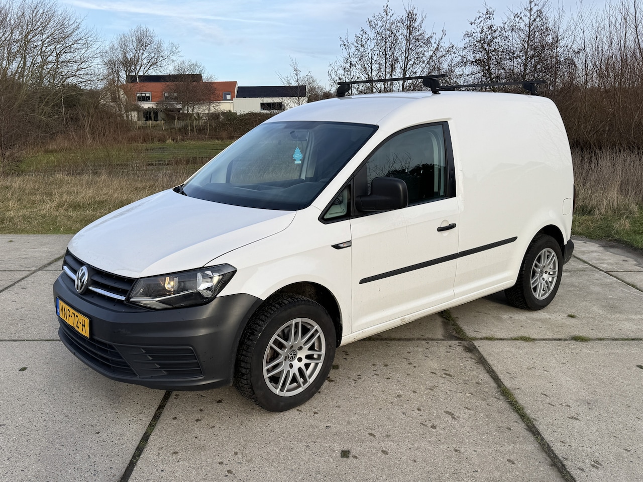 Volkswagen Caddy - 1.6 TDI 163.747km NAP airco navi trekhaak - AutoWereld.nl