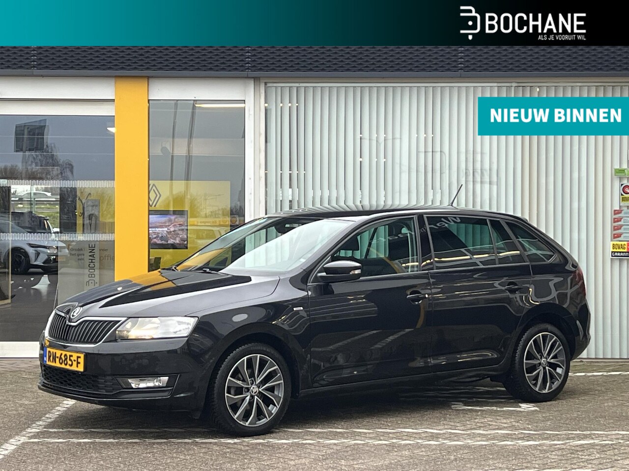 Skoda Rapid Spaceback - 1.0 TSI Greentech Drive | Trekhaak | Navigatie | DAB |Climate Control | Stoelverwarming | - AutoWereld.nl