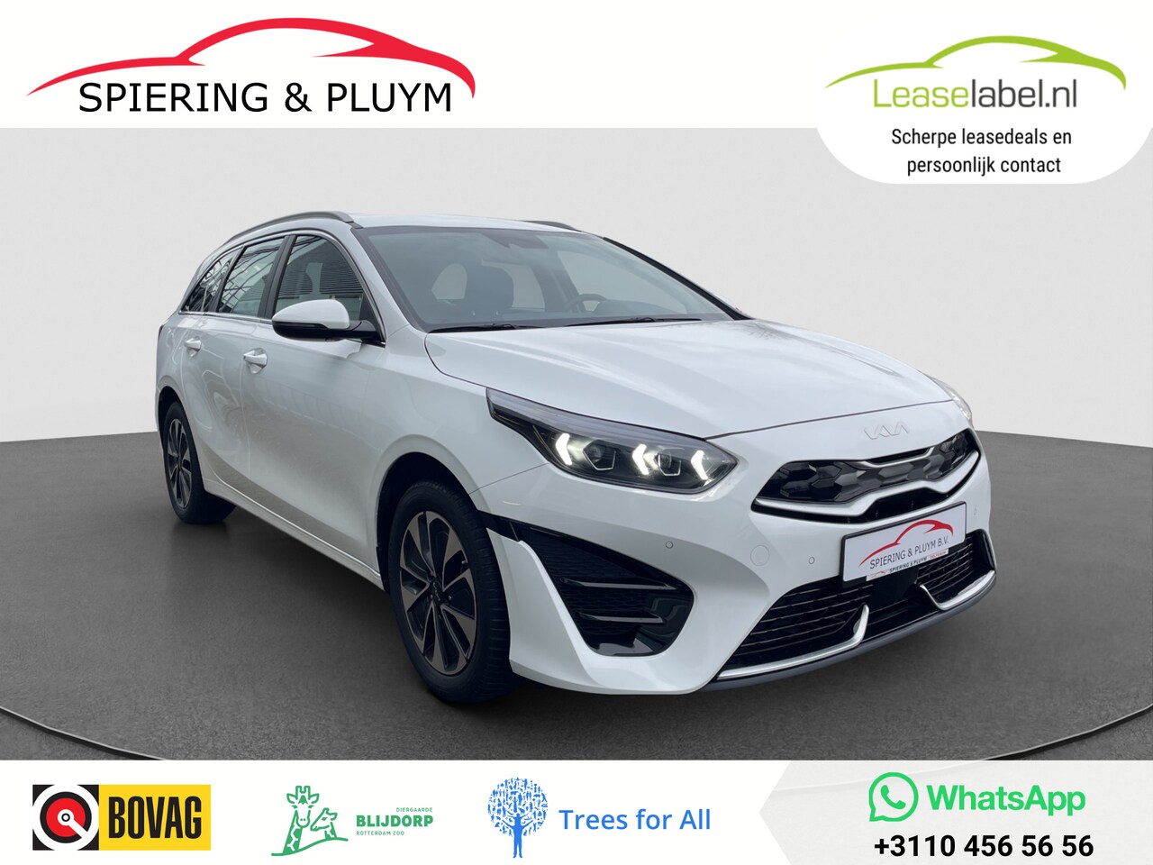 Kia Cee'd Sportswagon - Ceed 1.6 GDI PHEV DynamicPlusLine | Facelift | El. A. Klep | Stuurwielverw. - AutoWereld.nl