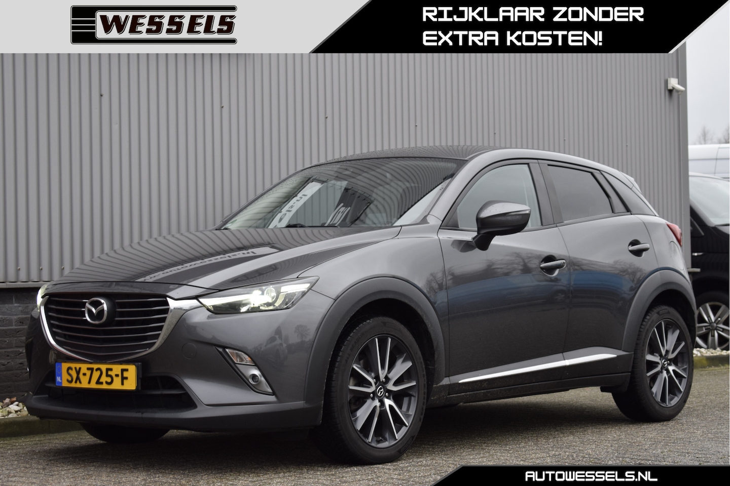 Mazda CX-3 - 2.0 SkyActiv-G 120 SkyLease GT Head-up, Camera, Automaat, Stoelverwarming, Keyless - AutoWereld.nl