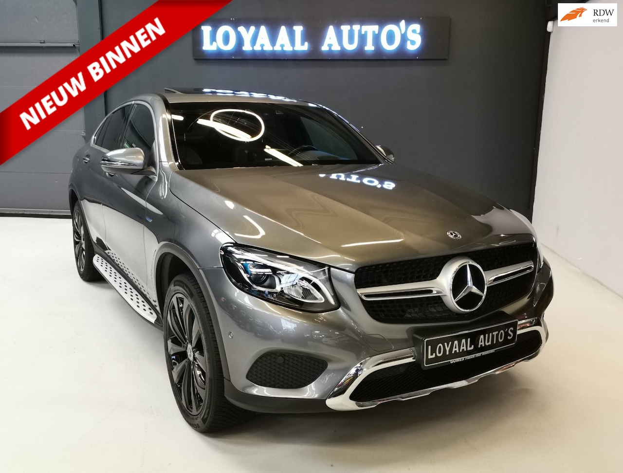 Mercedes-Benz GLC-klasse Coupé - 350e 4MATIC | AUT | NAVI | BI-XENON | AIRCO | CRUISE | LEDER | PDC | SCHUIF-DAK | APK. - AutoWereld.nl