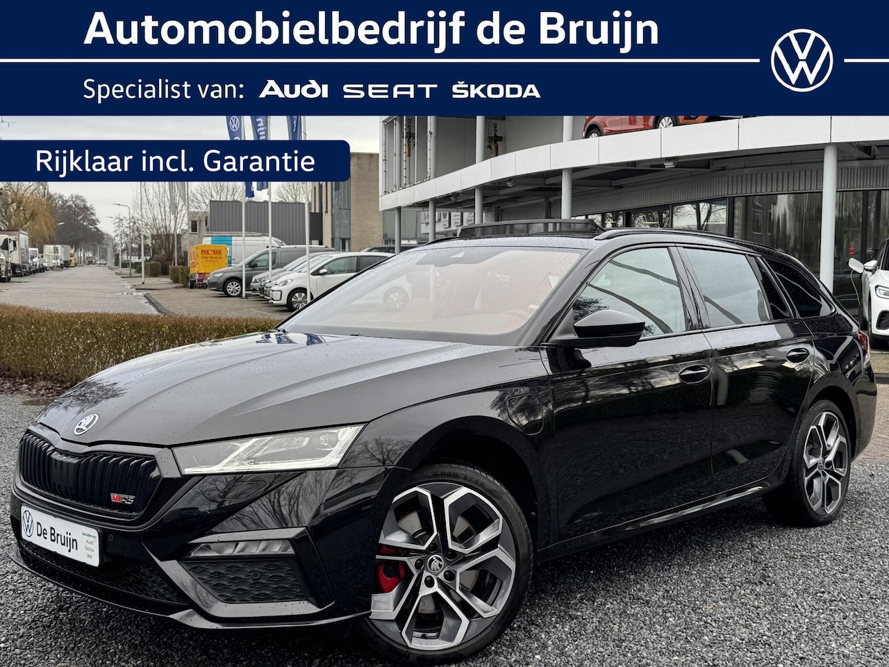 Skoda Octavia Combi - TSI RS 245pk DSG iV PHEV Blackstyle (Panorama) - AutoWereld.nl