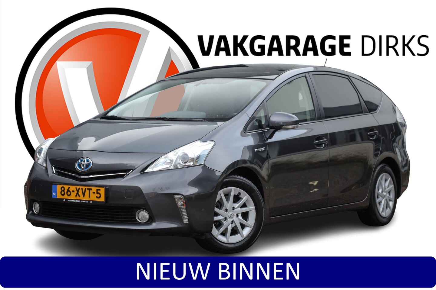 Toyota Prius Wagon - 1.8 Hybrid 7-Pers ✅ Pano ✅ Camera ✅ Navi - AutoWereld.nl