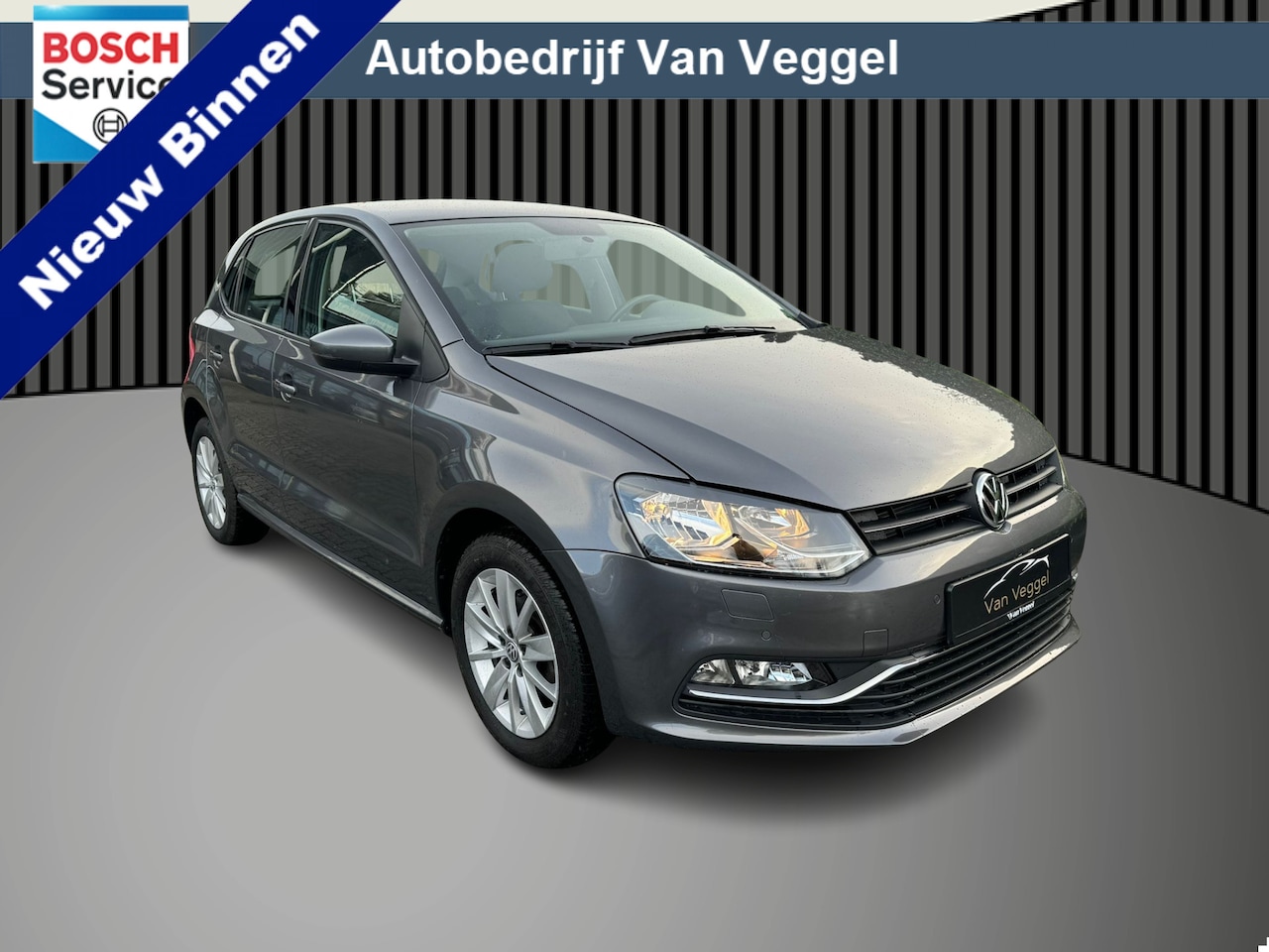 Volkswagen Polo - 1.2 TSI Highline stoelverw, airco, pdc, automaat - AutoWereld.nl