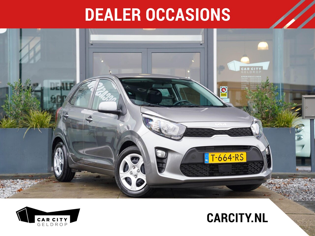 Kia Picanto - 1.0 DPi ComfortLine / Cruise control / Bluetooth / Auto verlichting - AutoWereld.nl