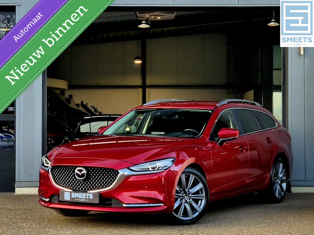 Mazda 6 Sportbreak - 2.5 SkyActiv-G 194 Automaat |Nav|Cam|Top! - AutoWereld.nl