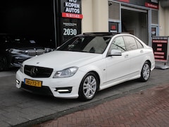 Mercedes-Benz C-klasse - 350 4M AMG Navi Distronic Leer Pano