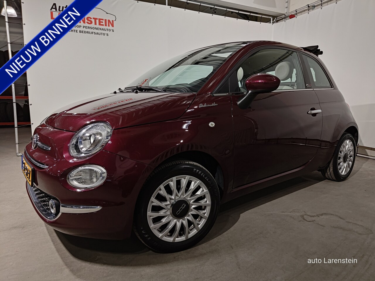 Fiat 500 - 1.0i 70pk Hybrid Dolcevita Edition Cabriolet Carplay / DAB / PDC / ECC - AutoWereld.nl