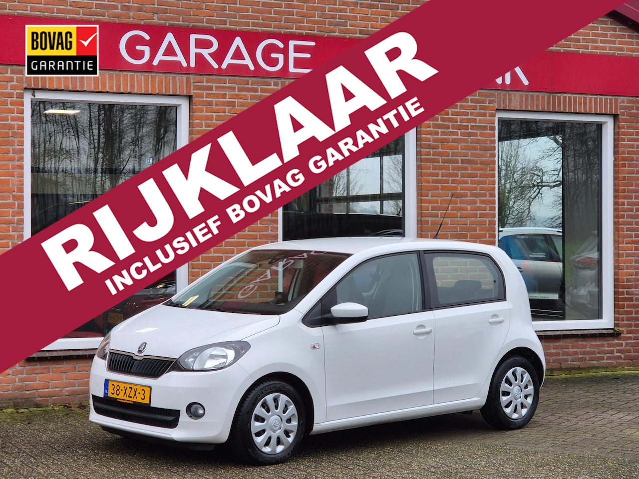 Skoda Citigo - 1.0 Greentech Tour 75PK 5drs airco, elektr.ramen, navi, trekhaak RIJKLAAR - AutoWereld.nl