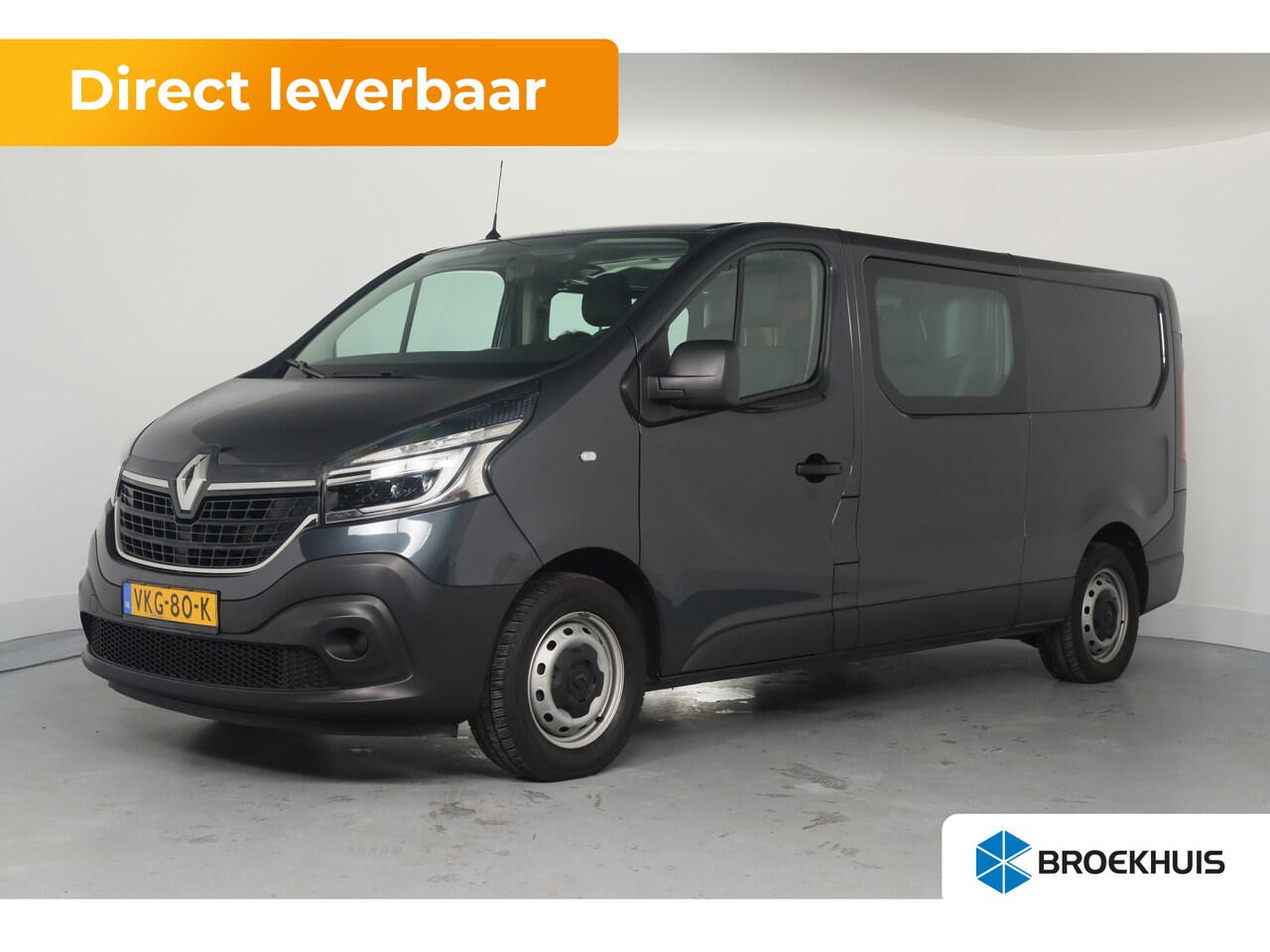 Renault Trafic - 2.0 dCi 145 T29 L2H1 DC Comfort Automaat | 1e Eigenaar! | LED | Navigatie | Trekhaak | Air - AutoWereld.nl