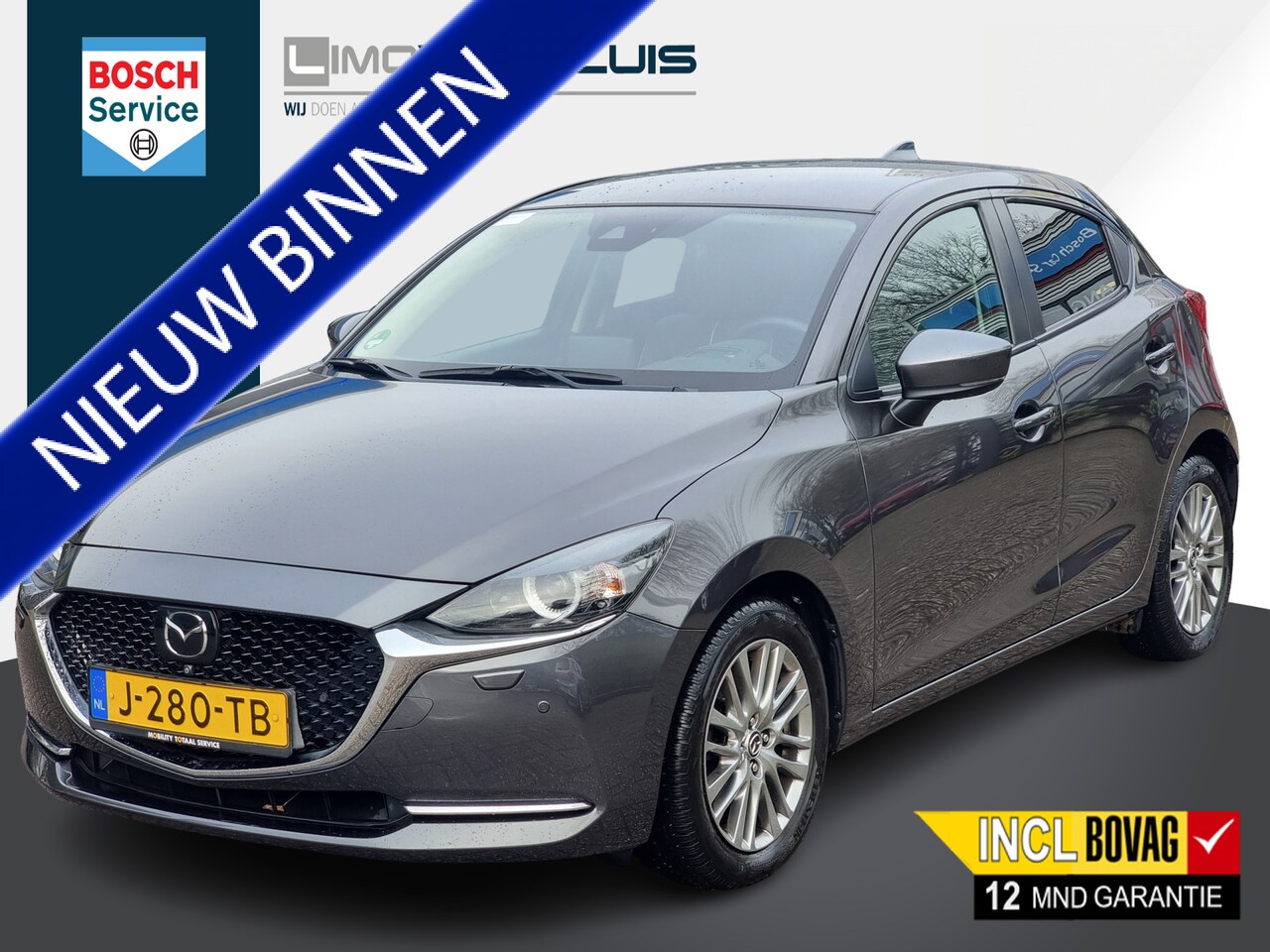 Mazda 2 - 1.5 Skyactiv-G Signature | Ad cruise control | Navi | Led 12 mnd BOVAG garantie  Whatsapp - AutoWereld.nl